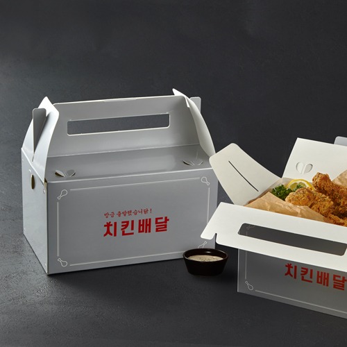 치킨배달 치킨박스