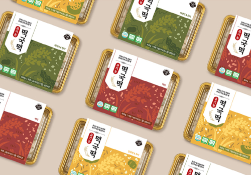 떡국떡 밀키트 띠지 슬리브