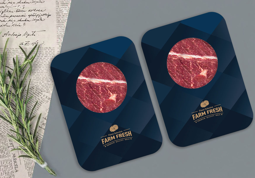 정육 밀키트 띠지 슬리브 – 딥블루